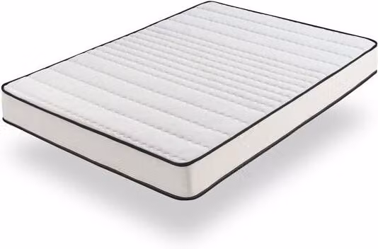 Colchón Moonia Núcleo HR Slim Max de Cold Foam Blanco An/P/Al: 150 x 190 x 15 cm