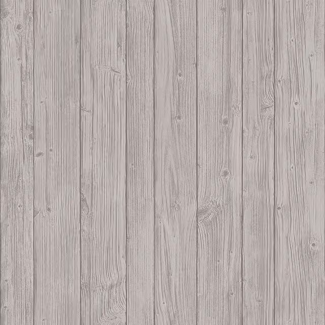 Papel pintado de madera Coordonne gris estilo rústico y lavable para adultos