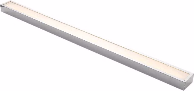 Aplique LED Layan de Lindby para baño en cromo y plata de metal con acabado espejo