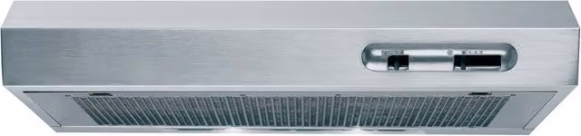 Campana convencional Indesit ISLK 66 LS X de acero inoxidable color plata con 3 velocidades y pantalla LED para instalación bajo armario o pared