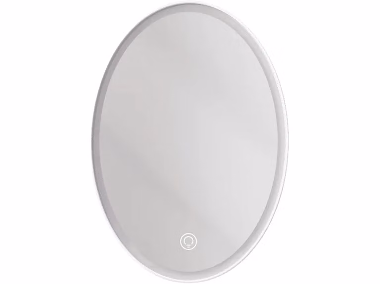 Espejo lumínico portátil InnoGIO GIOperfect Glow GIO-760 con luz LED regulable y batería recargable de 1200 mAh en color blanco