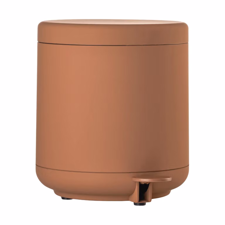 Cubo de pedal Ume de Zone Denmark, capacidad 4 l, color terracota