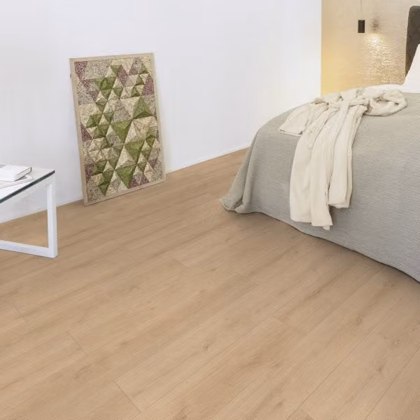 Suelo laminado Cooke Lewis efecto madera roble color marrón de 10 mm de grosor