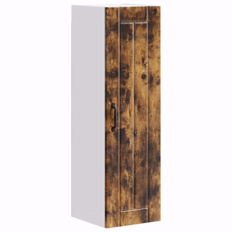 Armario de pared para cocina vidaXL LUCCA en color marrón, An/P/Al: 30 x 30 x 100 cm