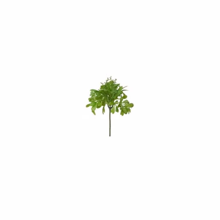 Follaje de suculenta artificial verde de Sia Deco con altura de 19 cm
