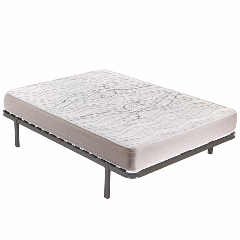 Pack de colchón de espuma y somier de láminas Royal Sleep Xfresh Premium An/P/Al: 90 x 190 cm
