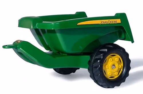 Remolque de vuelco Rolly Toys Rolly Kipper II John Deere en color verde y negro para niños