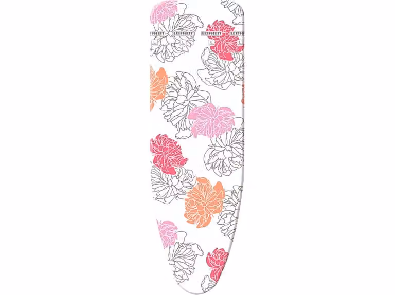 Funda para tabla de planchar Leifheit Cotton Comfort U VS con muletón de 4 mm, multicolor, An/P: 140 x 45 cm