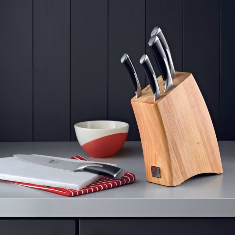 Cuchillo para pan Richardson Sheffield de acero inoxidable con mango de ABS tacto suave en color negro