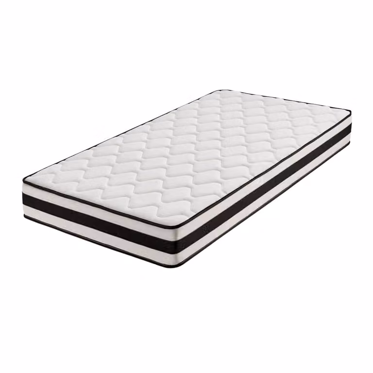 Colchón Supersoft Maxim de Moonia con espuma viscoelástica, color blanco, An/P/Al: 90 x 200 x 21 cm