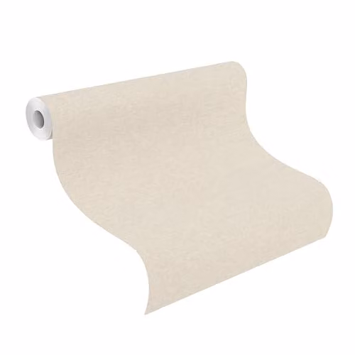 Papel pintado no tejido Rasch Schöner Living 600353 Linen color beige con diseño abstracto minimalista, An/L: 10,05 x 0,53 m