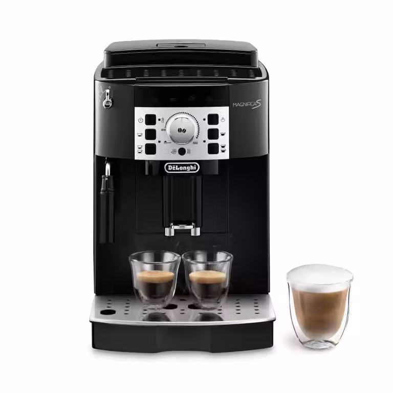 Cafetera superautomática De'Longhi Magnifica S negra ECAM22.110.B con porciones programables