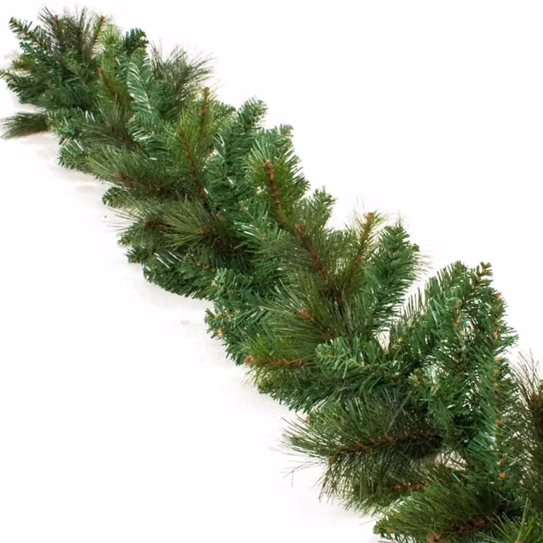 Corona de Navidad colgante MondoViro verde de 270 cm