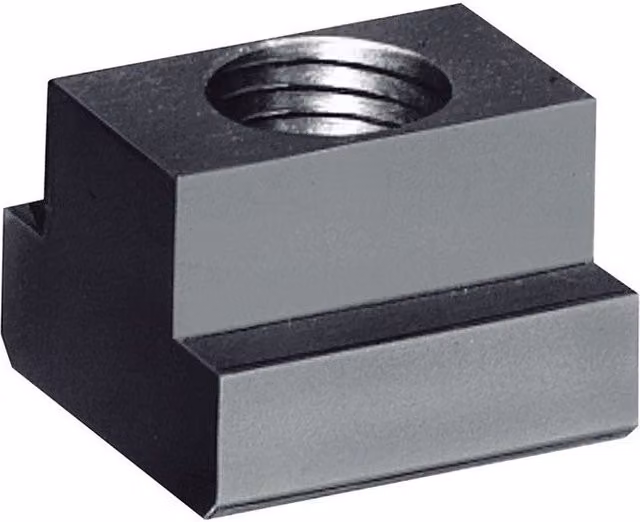 Tuerca en T Amf DIN 508 para ranura en T de 28 mm M16 color negro