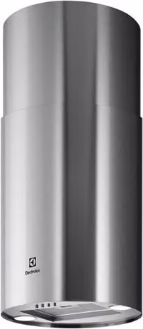Campana de isla cilíndrica Electrolux LFI514X en acero inoxidable color plata
