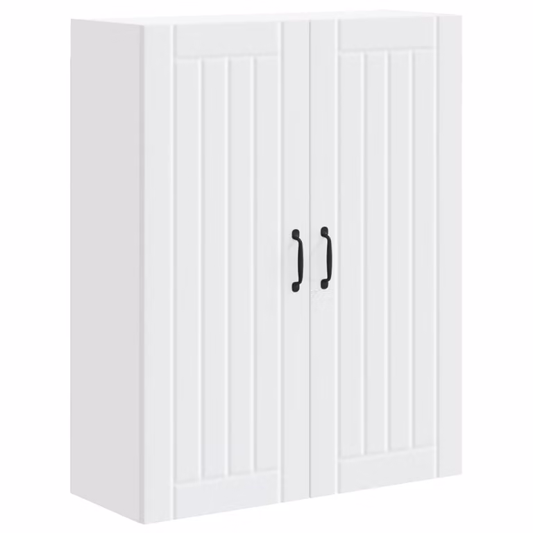 Armario de pared para cocina vidaXL LUCCA blanco de madera MDF An/P/Al: 80 x 31 x 100 cm