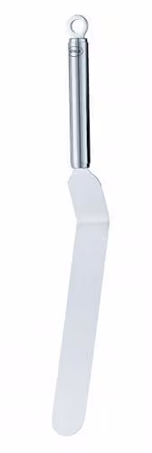 Espátula para esparcir Rösle de acero inoxidable en color plata y blanco, Longitud: 38 cm