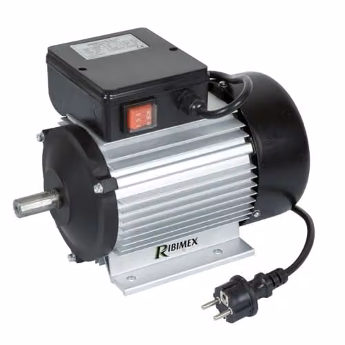 Motor para maquinaria Ribitech M2M28 de 2 CV y 1500 W en acero inoxidable y color gris