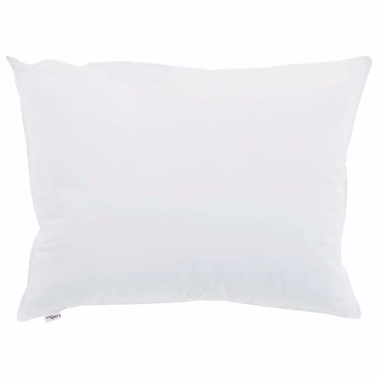 Almohada rectangular vidaXL de algodón blanca para adultos, An/P/Al: 60 x 40 cm
