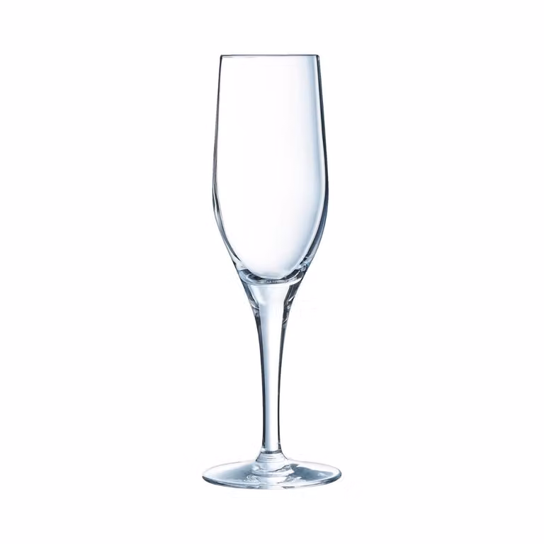 Juego de 6 copas de flauta para champagne Sensation Exalt Eco de Chef & Sommelier de 19 cl en vidrio transparente