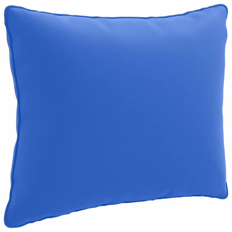 Cojín de respaldo PUTTEN de vidaXL en poliéster color azul royal