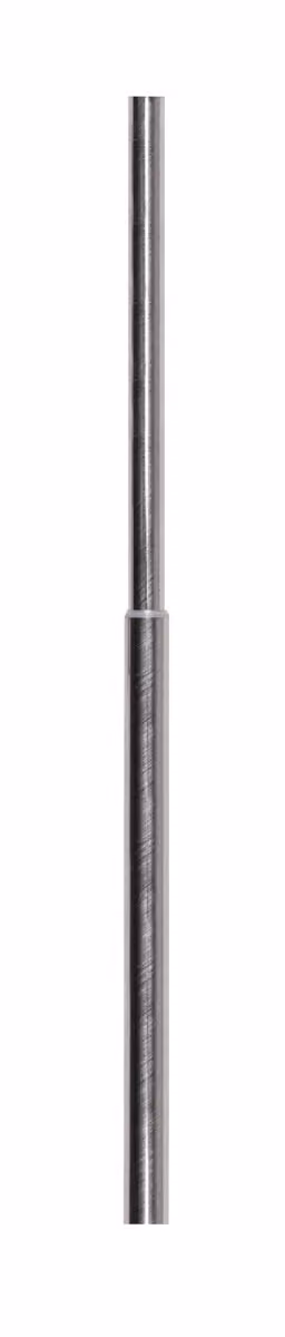 Barra de cortina extensible Ella de metal plateada, 160-300 cm