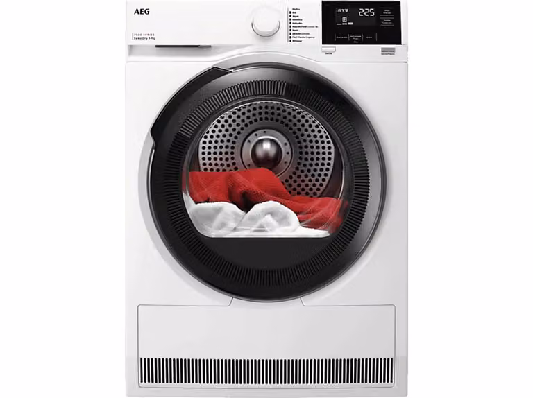 Secadora de bomba de calor AEG TR719G4PB de 9 kg con 10 programas, tecnología MixDry y display LED en color blanco (Reacondicionado)