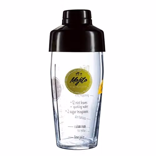 Coctelera de vidrio Luminarc Cocktail Bar transparente de 585 ml