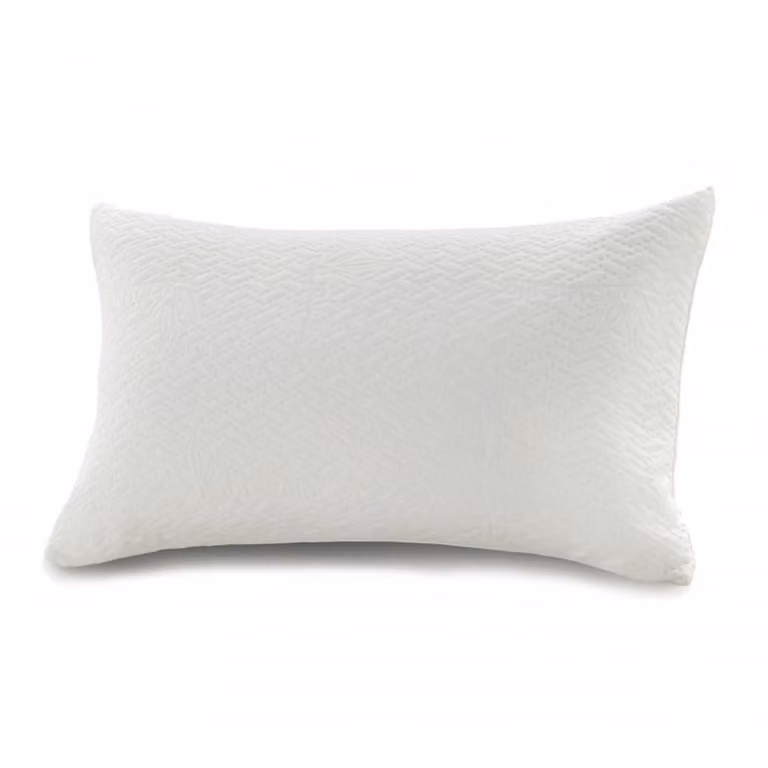 Almohada MueMue de copos de visco y poliéster, transpirable y antibacterial, An/P/Al: 90 cm