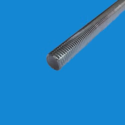 Varilla roscada de acero galvanizado Commentfer, color plata, diámetro: 10 mm