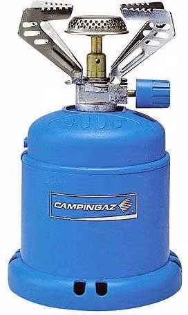 Hornillo de camping de sobremesa Campingaz 206 S 40470 en negro y azul
