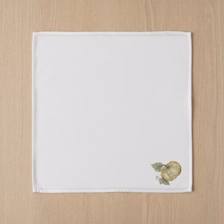 Pack de 4 servilletas de algodón con diseño floral de Naf Naf en colores blanco y multicolor, An/P: 45 x 45 cm