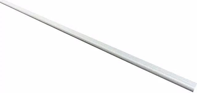 Barra para ropa Modulkit Xaden de metal en color plata o blanco, Largo: 96 cm