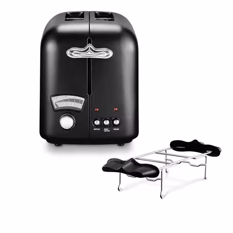Tostadora De'Longhi Argento CT021.BK1 en color negro