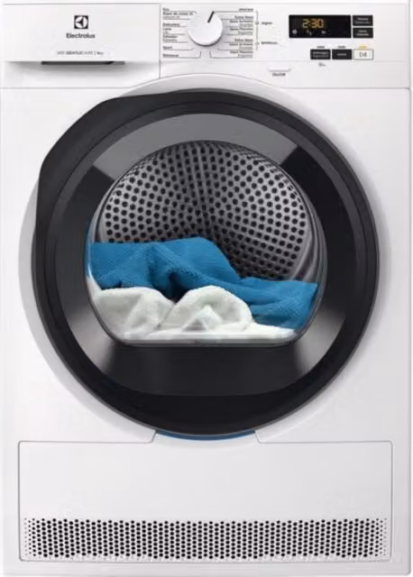 Secadora de carga frontal Electrolux EDI618A5BO de 8 kg con bomba de calor, eficiencia A+++ y color blanco