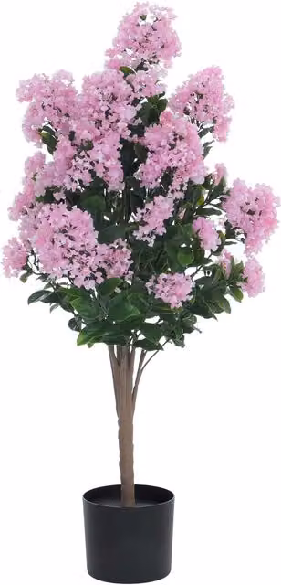 Planta decorativa artificial Mendler rosa, Al 95 x An 40 x P 40 cm