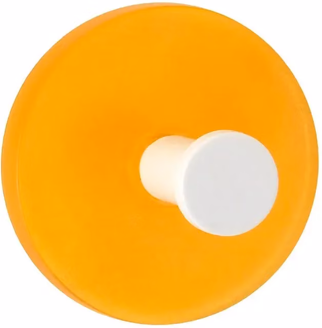 Colgador adhesivo Inofix 2311 de plástico en color naranja