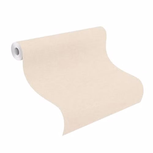 Papel pintado no tejido Rasch Schöner Living 600261 Linen color arena con diseño abstracto minimalista