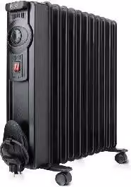 Calefactor eléctrico de convector Black & Decker BXRA2300E en color negro con potencia de 2300 W