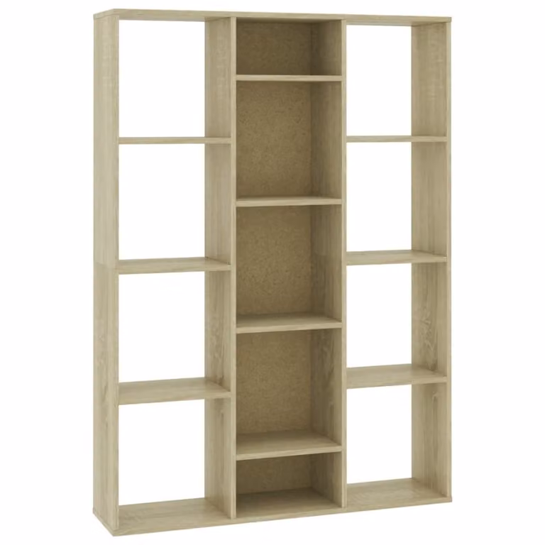 Estantería divisor de espacios Maison Chic en madera color marrón An/P/Al: 100 x 24 x 140 cm