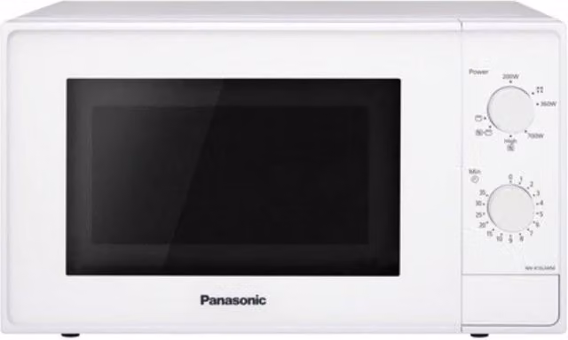 Microondas con grill Panasonic NNK10JWMEPG de 20 l en color blanco