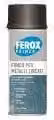 Imprimación de aluminio Ferox Arexons en color gris plata mate de 400 ml para metal con secado rápido