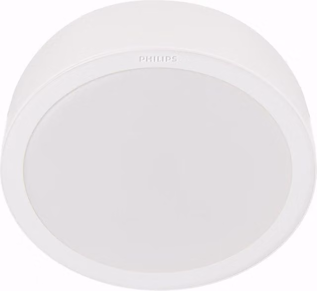 Downlight LED de superficie Philips Meson blanco redondo de 22,17 cm, 24 W, 1820 lm y 4000 K con protección IP20