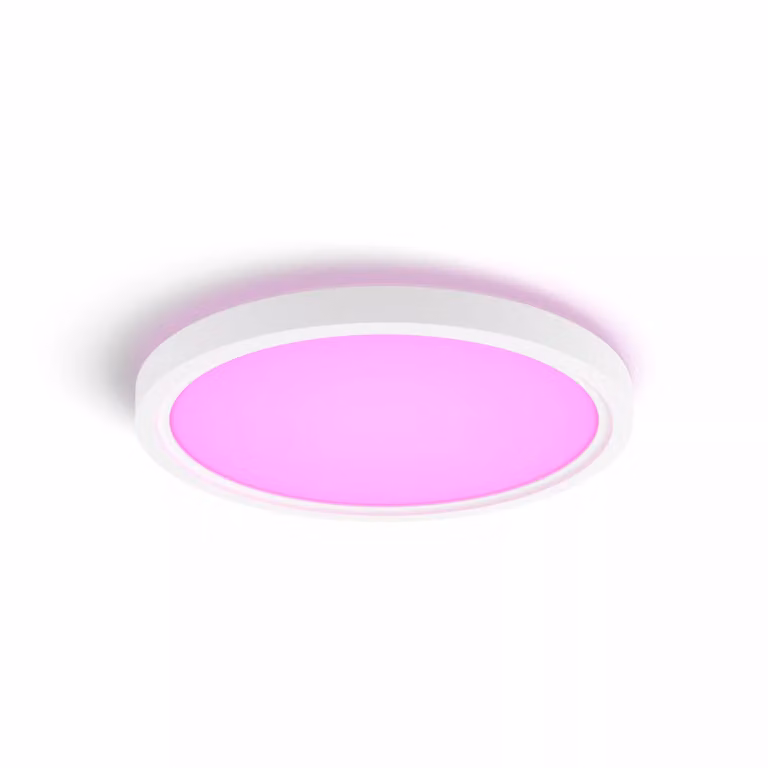 Panel de techo LED Philips Hue White & Color Ambiance, redondo, blanco, Diámetro: 29,1 cm