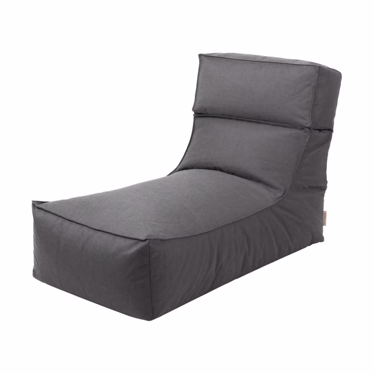 Butaca Lounge Puff Blomus Stay Color Carbón An/P/Al: 120 x 60 x 40 cm