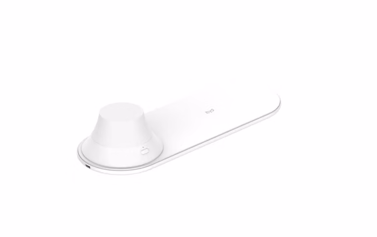 Lámpara de noche LED Xiaomi Yeelight con carga inalámbrica magnética y control táctil en color blanco