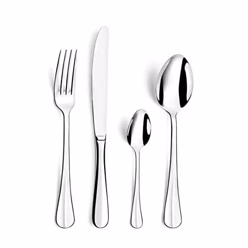 Set de cubertería Amefa Baguette de 24 piezas en acero inoxidable color plata para 6 personas