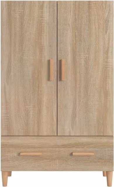 Aparador de madera SYFAX en acabado roble sonoma para tu hogar An/P/Al: 70 x 31 x 115 cm