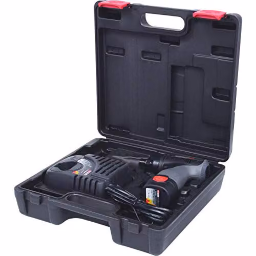 Lijadora de batería KS Tools 515.3545 de alto rendimiento con 22000 rpm, 10,8V, incluye batería y cargador en color negro y transparente