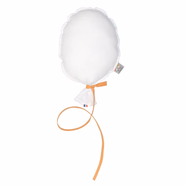 Globo decorativo de pared Sevira Kids en gasa de algodón blanco para bebés